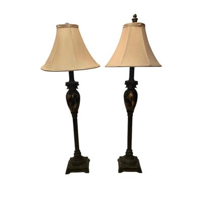 Matching Buffet Lamps