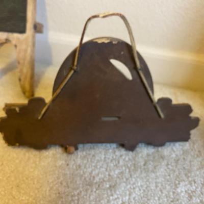 SYROCCO BURNWOOLD HORSE TIE RACK/BELT HANGER AND BOOT JACK