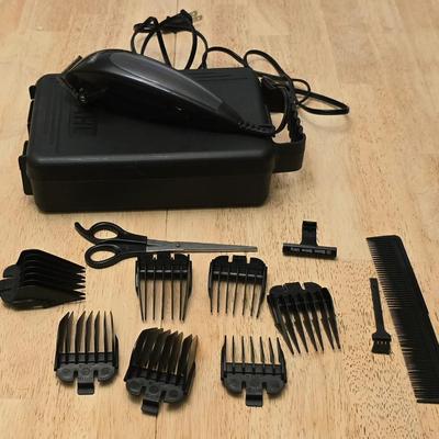 Wahl Adjustable Clippers Model #NAC with Attachments & Plastic Storage Case