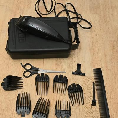 Wahl Adjustable Clippers Model #NAC with Attachments & Plastic Storage Case