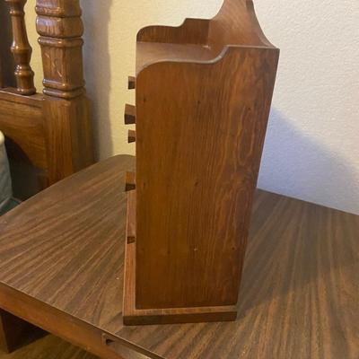 WOODEN TRINKET/JEWELRY BOX