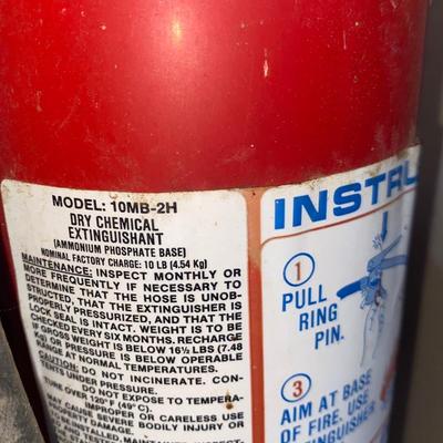 10lb and 2.5lb FIRE EXTINGUISHERS