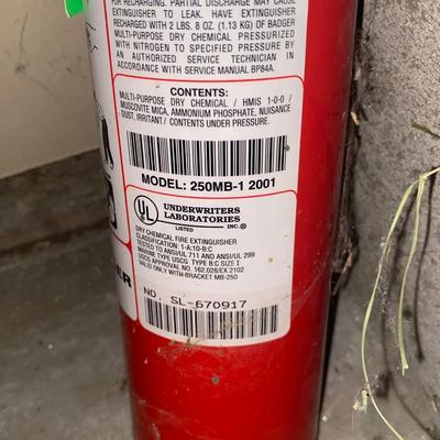 10lb and 2.5lb FIRE EXTINGUISHERS