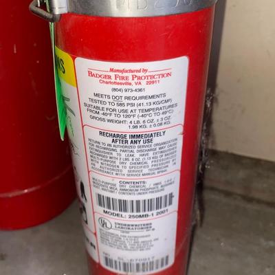 10lb and 2.5lb FIRE EXTINGUISHERS