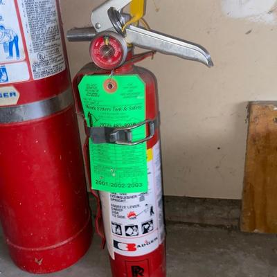 10lb and 2.5lb FIRE EXTINGUISHERS