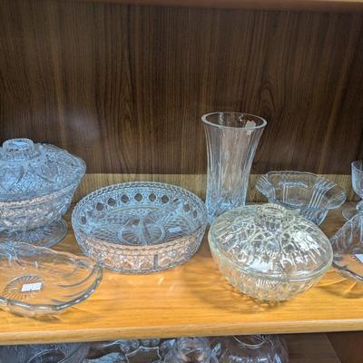 Various Glass Crystal Decor