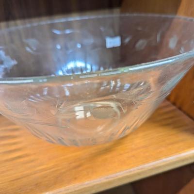 Gorham Cut Class Althea Oval Dish Concave Circle Details Decanter & Bowls