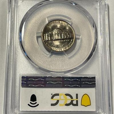 PCGS CERTIFIED 1961-P MS66 GRADED JEFFERSON NICKEL AS PICTURED. FREE DOMESTIC SHIPPING.