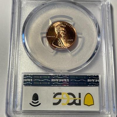 PCGS CERTIFIED 2009-P MS65 RED LINCOLN-EARLY CHILDHOOD CENT AS PICTURED. FREE DOMESTIC SHIPPING.