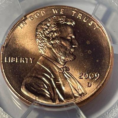 PCGS CERTIFIED 2009-D MS66 RED LINCOLN-EARLY CHILDHOOD CENT AS PICTURED. FREE DOMESTIC SHIPPING.