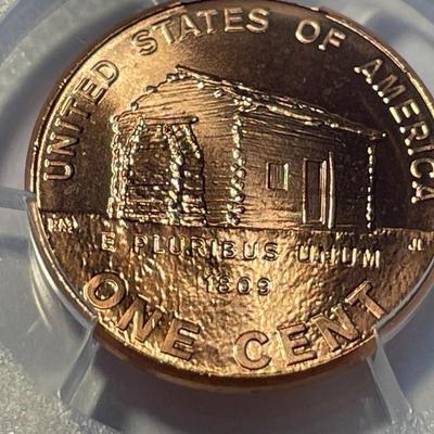 PCGS CERTIFIED 2009-D MS66 RED LINCOLN-EARLY CHILDHOOD CENT AS PICTURED. FREE DOMESTIC SHIPPING.