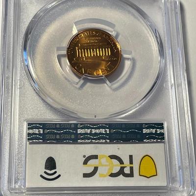 PCGS CERTIFIED 1966 SMS SP67 RED LINCOLN CENT AS PICTURED. FREE DOMESTIC SHIPPING.