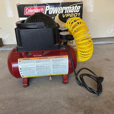 COLEMAN POWERMATE VP201 TWO GALLON COMPRESSOR