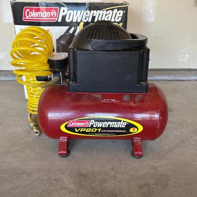 COLEMAN POWERMATE VP201 TWO GALLON COMPRESSOR