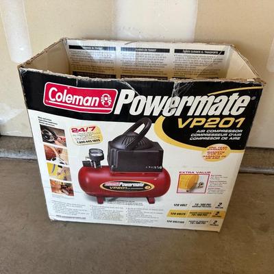 COLEMAN POWERMATE VP201 TWO GALLON COMPRESSOR