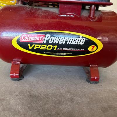 COLEMAN POWERMATE VP201 TWO GALLON COMPRESSOR