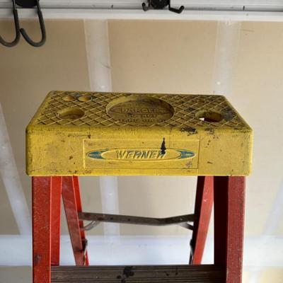 WERNER 6 FT FIBERGLASS LADDER & EXTENSION CORD