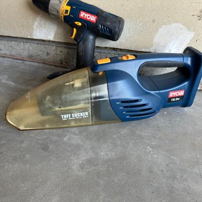 RYOBI SUPER COMBO CORDLESS TOOLS
