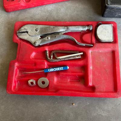 SOCKET SET, WEN 3/8" DRILL AND OTHER HAND TOOLS