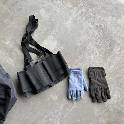 NEW EXPRESS X DUFFLE BAG, RAIN GEAR, SAFETY WAIST BELT AND MORE