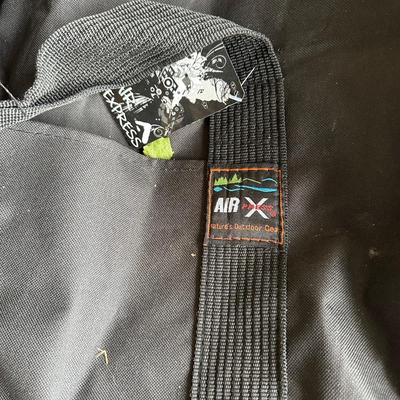 NEW EXPRESS X DUFFLE BAG, RAIN GEAR, SAFETY WAIST BELT AND MORE