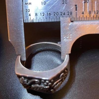 Men’s Black Hills Gold Sterling Silver ring