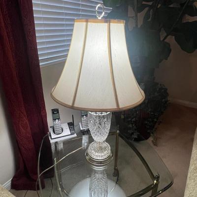 Crystal table lamp