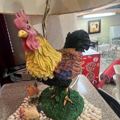 Rooster lamp