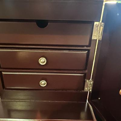 Wallace jewelry box clock