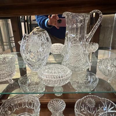 5 pieces of crystal