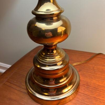 Set of Brass Table Lamps