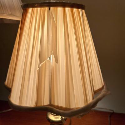 Set of Brass Table Lamps