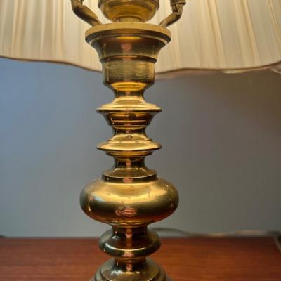 Set of Brass Table Lamps