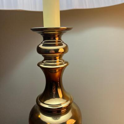 Set of Brass Table Lamps