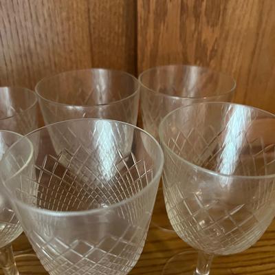 Cut Crystal Barware Glasses