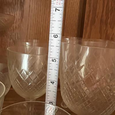 Cut Crystal Barware Glasses