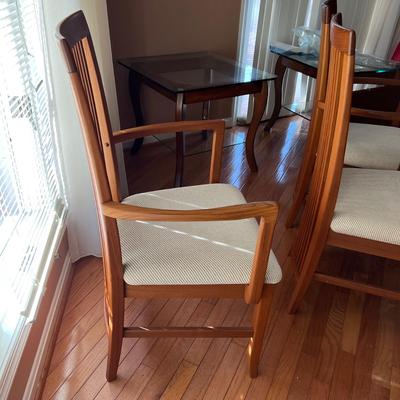 Set of 5 Benny Linden Upholstered Chairs