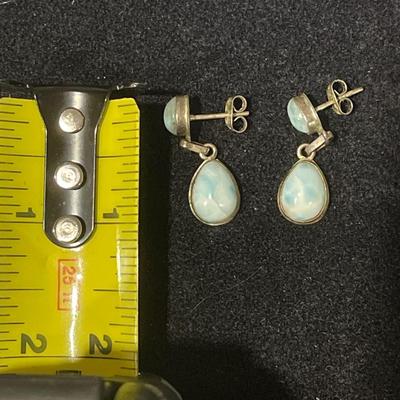 Sterling Silver Tear Drop Earrings