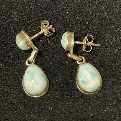 Sterling Silver Tear Drop Earrings
