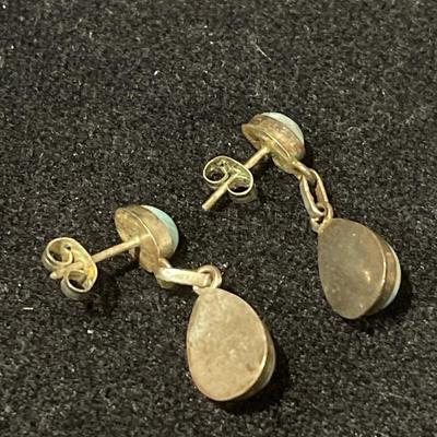 Sterling Silver Tear Drop Earrings