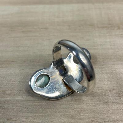 Labradorite in Sterling Silver ring