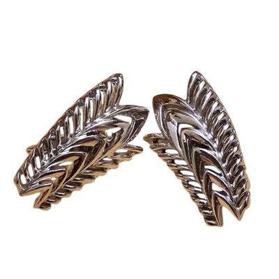 Vintage Coro Silver Tone Clip-on Earrings Signed