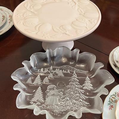 Cake Plate and Candy Dish