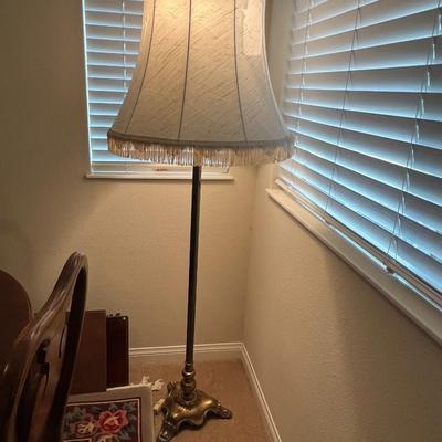 Vintage Footed Floor Lamp