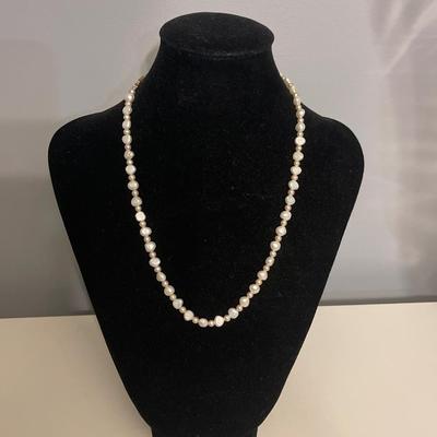 Genuine Pearl 14K Necklace