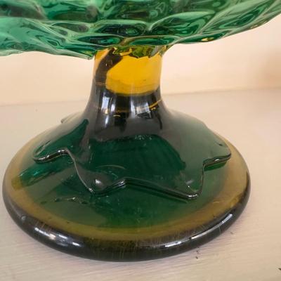 Multi-Colored Solid Glass Blown Duck (LR-DZ)