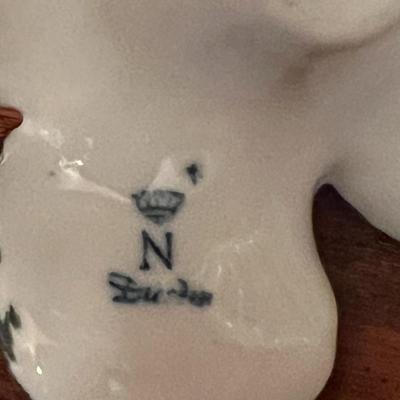 Porcelain Clock and Candleholders