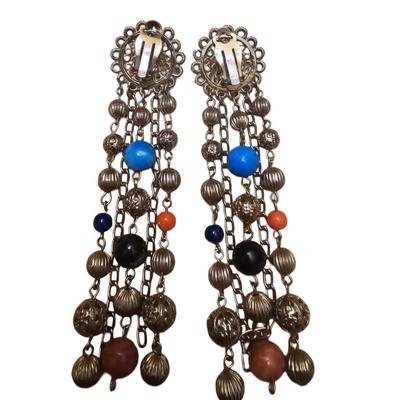 Vintage Boho Clip-on Earrings