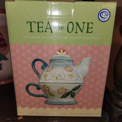 Tea for one on box