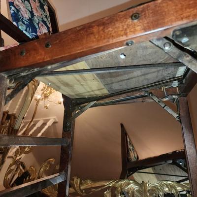 Vintage folding chairs.